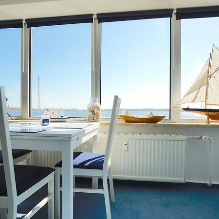 Ferienwohnung Schleiloge Mit Panoramablick Auf Die Schlei Schleswig Eksteriør bilde