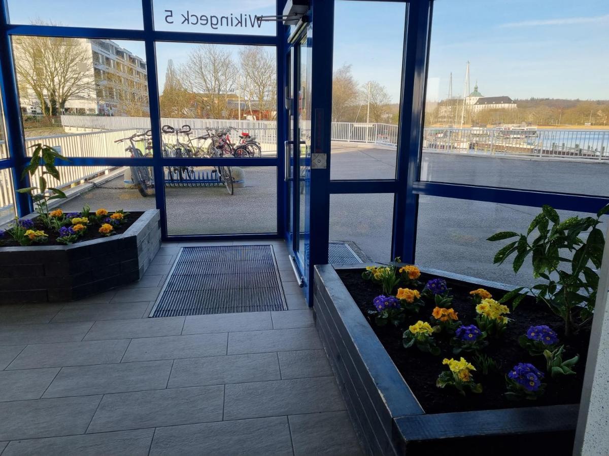 Ferienwohnung Schleiloge Mit Panoramablick Auf Die Schlei Schleswig Eksteriør bilde