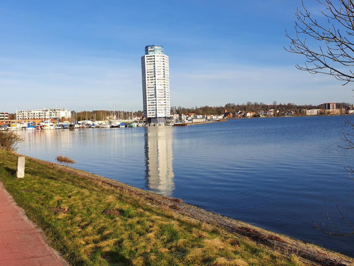 Ferienwohnung Schleiloge Mit Panoramablick Auf Die Schlei Schleswig Eksteriør bilde