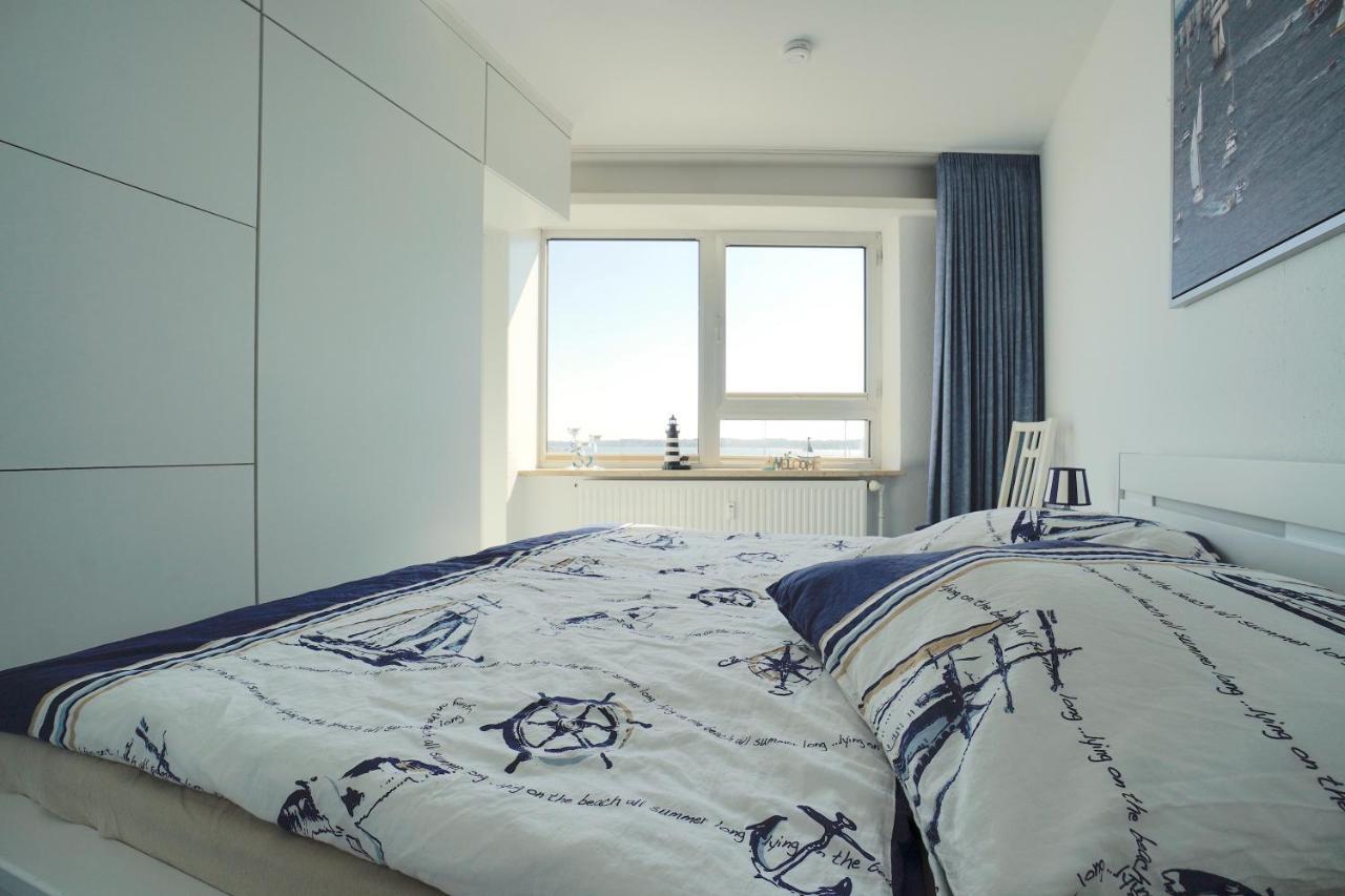 Ferienwohnung Schleiloge Mit Panoramablick Auf Die Schlei Schleswig Eksteriør bilde